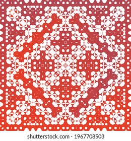 Baldosas de talavera antigua. Diseño de colores. Tema del patrón sin fisuras del vector. Decoración ornamental mexicana roja para bolsas, estuches para smartphones, camisetas, ropa de cama o rayado.