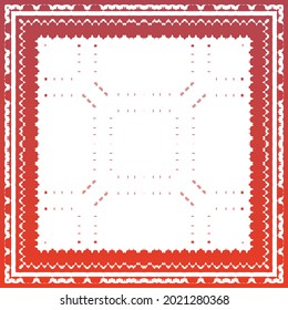 Antique talavera tiles patchwork. Colored design. Vector seamless pattern theme. Red mexican ornamental  decor for bags, smartphone cases, T-shirts, linens or scrapbooking.