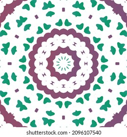 Antique talavera tiles patchwork. Fashionable design. Vector seamless pattern concept. Red mexican ornamental  decor for bags, smartphone cases, T-shirts, linens or scrapbooking.