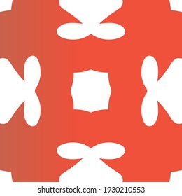 Baldosas de talavera antigua. Afiche de patrones sin fisuras del vector. Diseño gráfico. Decoración ornamental mexicana roja para bolsas, estuches para smartphones, camisetas, ropa de cama o rayado.