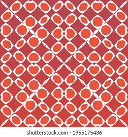 Antique talavera tiles patchwork. Vector seamless pattern elements. Bathroom design. Red mexican ornamental  decor for bags, smartphone cases, T-shirts, linens or scrapbooking.
