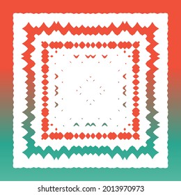 Antique talavera tiles patchwork. Vector seamless pattern trellis. Creative design. Red mexican ornamental  decor for bags, smartphone cases, T-shirts, linens or scrapbooking.