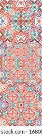 Baldosas de talavera antigua. Colección de patrones sin fisuras vectoriales. Diseño de color. decoración ornamental mexicana para bolsas, estuches para smartphones, pantalones en T, ropa de cama o rayado.