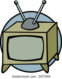 televisión antigua