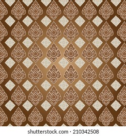 antique Thai background 