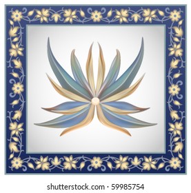 antique vector tile