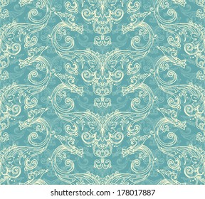Antique victorian seamless pattern