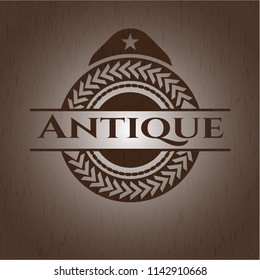 Antique wooden signboards