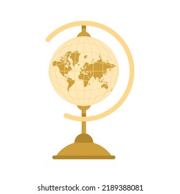 accesorio náutico del mapa del mundo antiguo