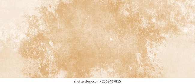 Antique-Style Brown and Beige Watercolor Background Featuring Subtle Brush Stroke Details
