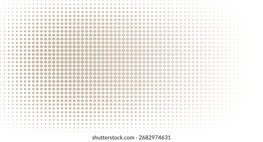 Antiquewhite gradiente blanco fondo de puntos. Ilustración vectorial