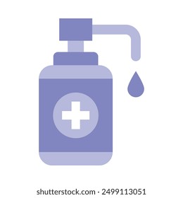 Antiseptic Flat Icon Design For Personal nad Commercial Use