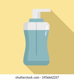 Antiseptic gel icon. Flat illustration of Antiseptic gel vector icon for web design