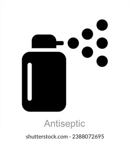 Konzept der Antiseptik und der Handzeichen
