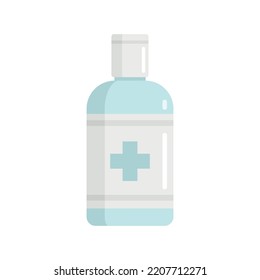 Antiseptic hygiene icon. Flat illustration of Antiseptic hygiene vector icon isolated on white background