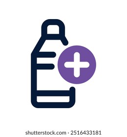 antiseptic icon. vector dual tone icon for your website, mobile, presentation, and logo design.