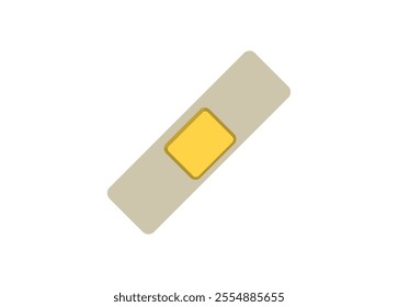 Antiseptic plasters. Simple flat illustration.