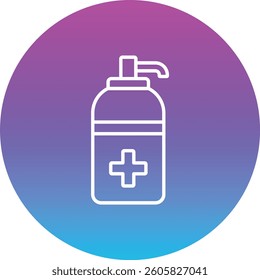 Antiseptic vector icon. Can be used for printing, mobile and web applications.