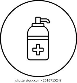 Antiseptic vector icon. Can be used for printing, mobile and web applications.