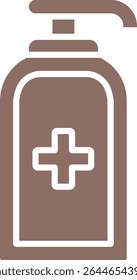 Icono de Vector antiséptico. Se puede utilizar para aplicaciones de impresión, móviles y de Web.