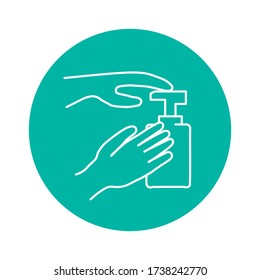 Antiseptic Well-crafted Pixel Perfect Vector Thin Line Icons for Web Graphics and Apps. Simple Minimal Pictogram