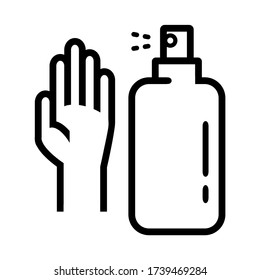 Antiseptic Well-crafted Pixel Perfect Vector Thin Line Icons for Web Graphics and Apps. Simple Minimal Pictogram