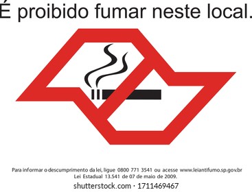 Anti-smoking law of the state of São Paulo