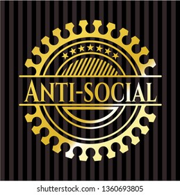 Anti-social shiny emblem