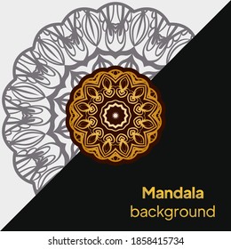 Anti-stress therapy pattern. Weave design element. Yoga logo, background for meditation poster. Vector illustration