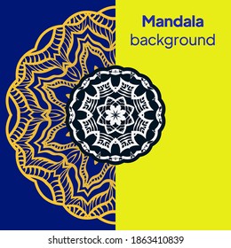 Anti-stress therapy pattern. Weave design element. Yoga logo, background for meditation poster. Vector illustration