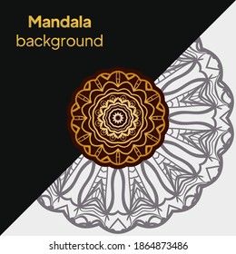 Anti-stress therapy pattern. Weave design element. Yoga logo, background for meditation poster. Vector illustration