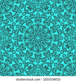 Anti-stress therapy patterns. Decorative oriental style. It is Vector illustrations.