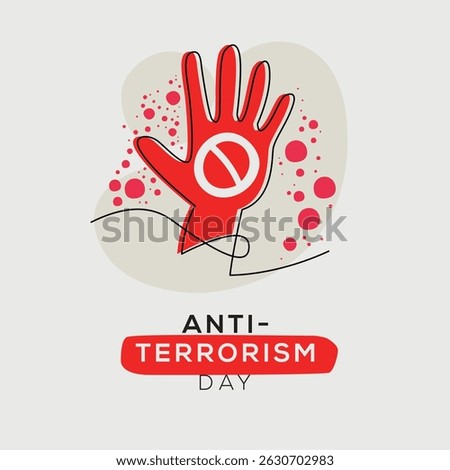 Anti-terrorism day, held on 21 May.