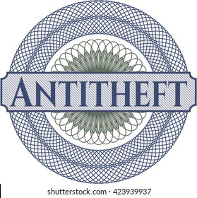 Antitheft abstract rosette