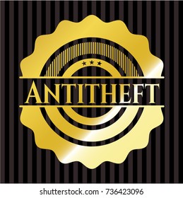 Antitheft golden badge
