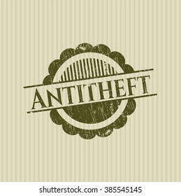 Antitheft grunge seal