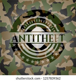 Antitheft on camo pattern