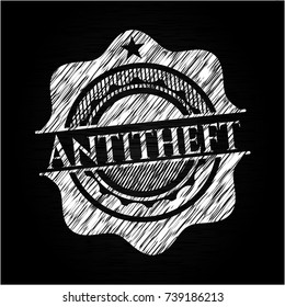 Antitheft on chalkboard