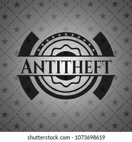 Antitheft retro style black emblem