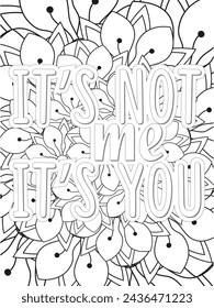 Anti-Valentine's Coloring pages. All these designs are unique Coloring page for adults and kids. Vector Illustration.