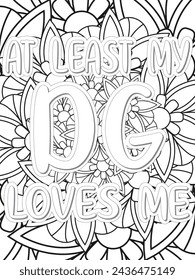 Anti-Valentine's Coloring pages. All these designs are unique Coloring page for adults and kids. Vector Illustration.