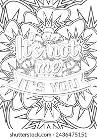 Anti-Valentine's Coloring pages. All these designs are unique Coloring page for adults and kids. Vector Illustration.