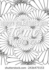 Anti-Valentine's Coloring pages. All these designs are unique Coloring page for adults and kids. Vector Illustration.