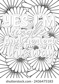 Anti-Valentine's Coloring pages. All these designs are unique Coloring page for adults and kids. Vector Illustration.