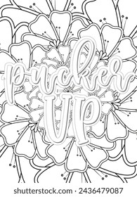 Anti-Valentine's Coloring pages. All these designs are unique Coloring page for adults and kids. Vector Illustration.