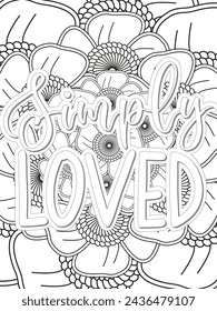 Anti-Valentine's Coloring pages. All these designs are unique Coloring page for adults and kids. Vector Illustration.