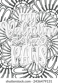 Anti-Valentine's Coloring pages. All these designs are unique Coloring page for adults and kids. Vector Illustration.