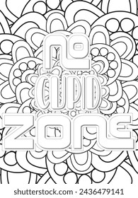 Anti-Valentine's Coloring pages. All these designs are unique Coloring page for adults and kids. Vector Illustration.