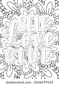 Anti-Valentine's Coloring pages. All these designs are unique Coloring page for adults and kids. Vector Illustration.