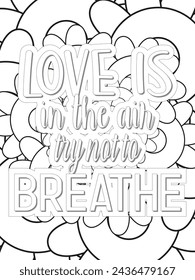 Anti-Valentine's Coloring pages. All these designs are unique Coloring page for adults and kids. Vector Illustration.